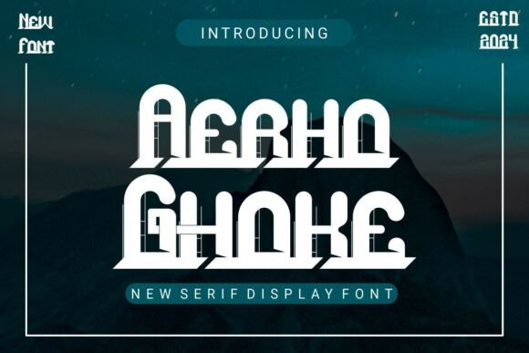 Aerho Ghoke: The Bold Serif for Modern Design