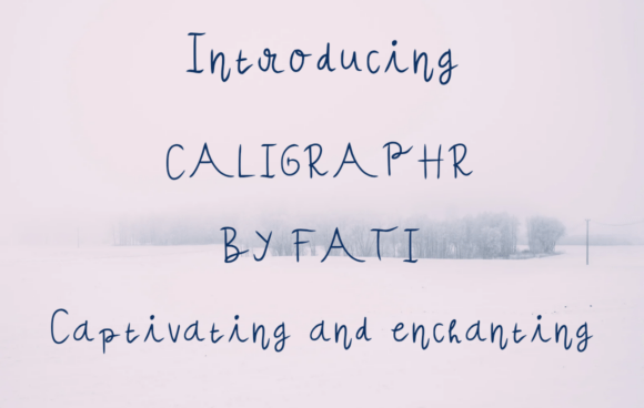 Caligraphr Font: Whispering Elegance for Your Designs
