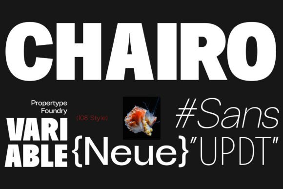 Chairo Neue Font: Modern, Bold & Versatile