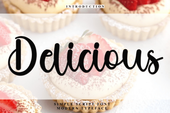 Discover the Allure of the Delicious Font