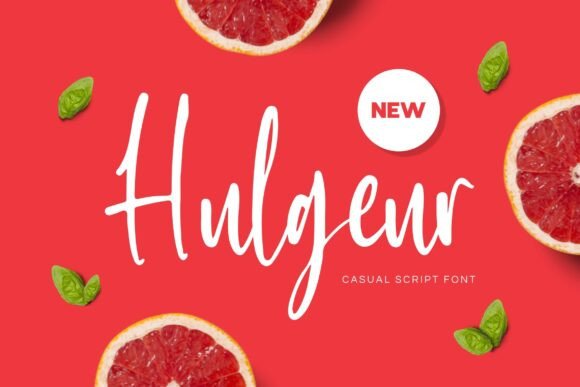 Discover the Bouncy, Expressive Style of Helguer Font