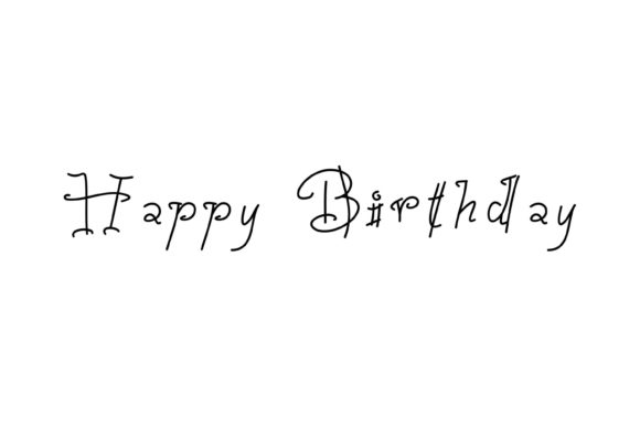 Discover the Charm of Happy Birthday Font