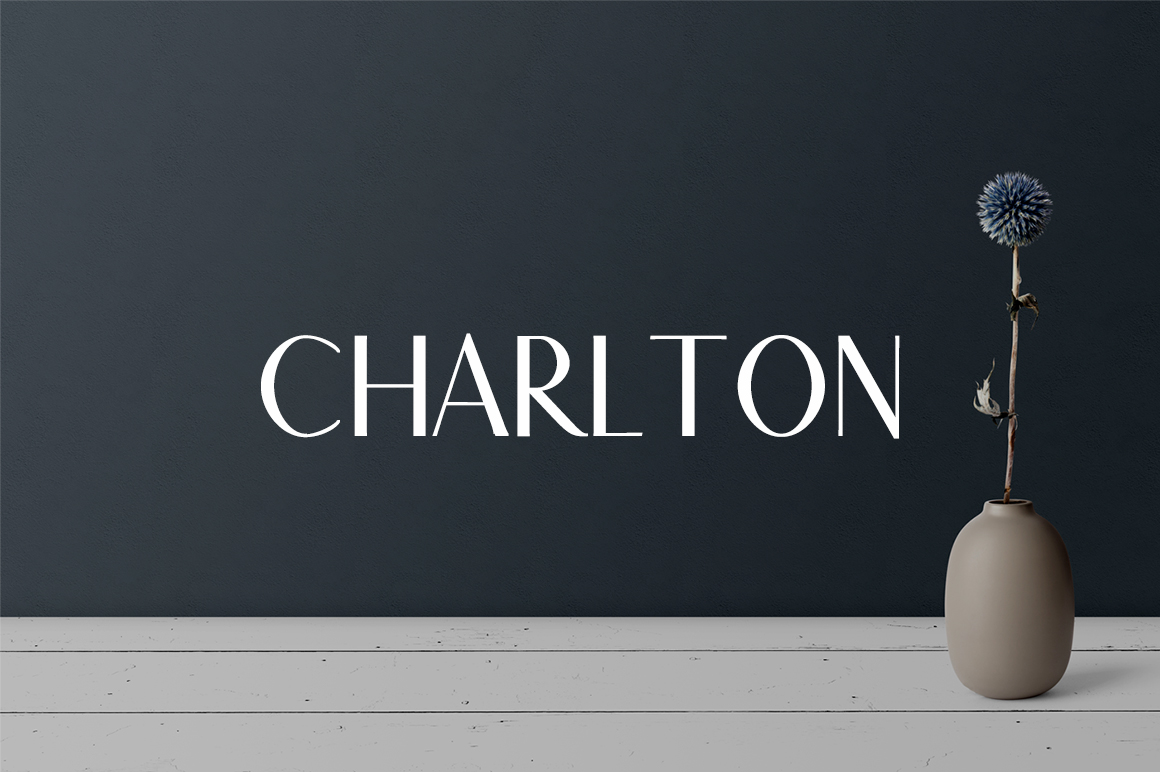 Discover the Clean Elegance of the Charlton 7 Font Family