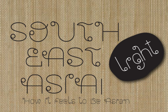 Discover the Elegance of Southeast Asia Light Font