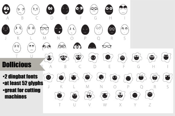 Egg Emoticon Font: Playful Dingbats for Creative Projects