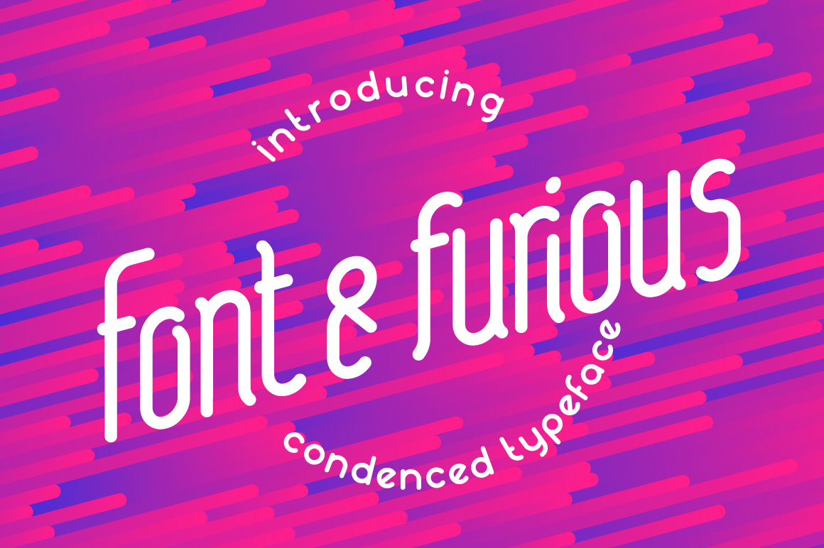 Font & Furious: A Sleek Italic Sans Serif for Dynamic Design