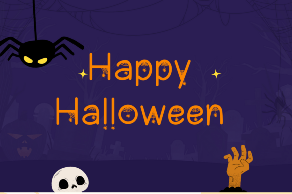 Happy Halloween Font: Spooky Charm Meets Creative Design
