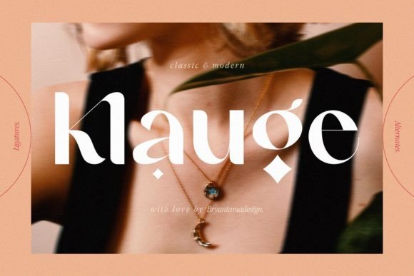 Klauge Font: Stylish Sans for Magical Branding