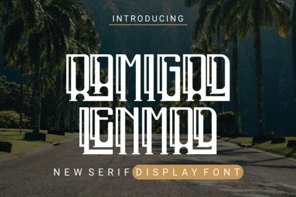Ramigad Lenmad Font: Where Typography Becomes Art