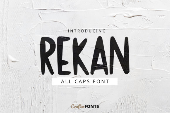 Rekan Display Font: Simple Modern Typography for Bold Designs
