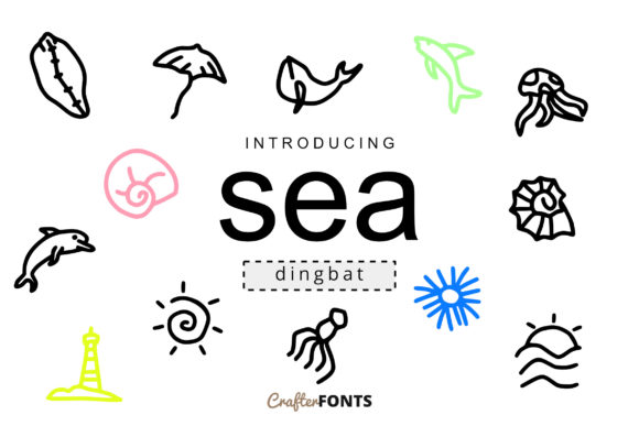 Sea Doodle Font: A Creative Design Asset