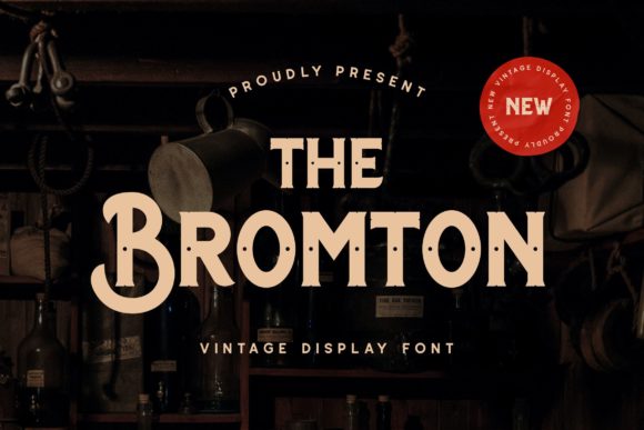 The Bromton Font: Modern Serif for Stylish Designs
